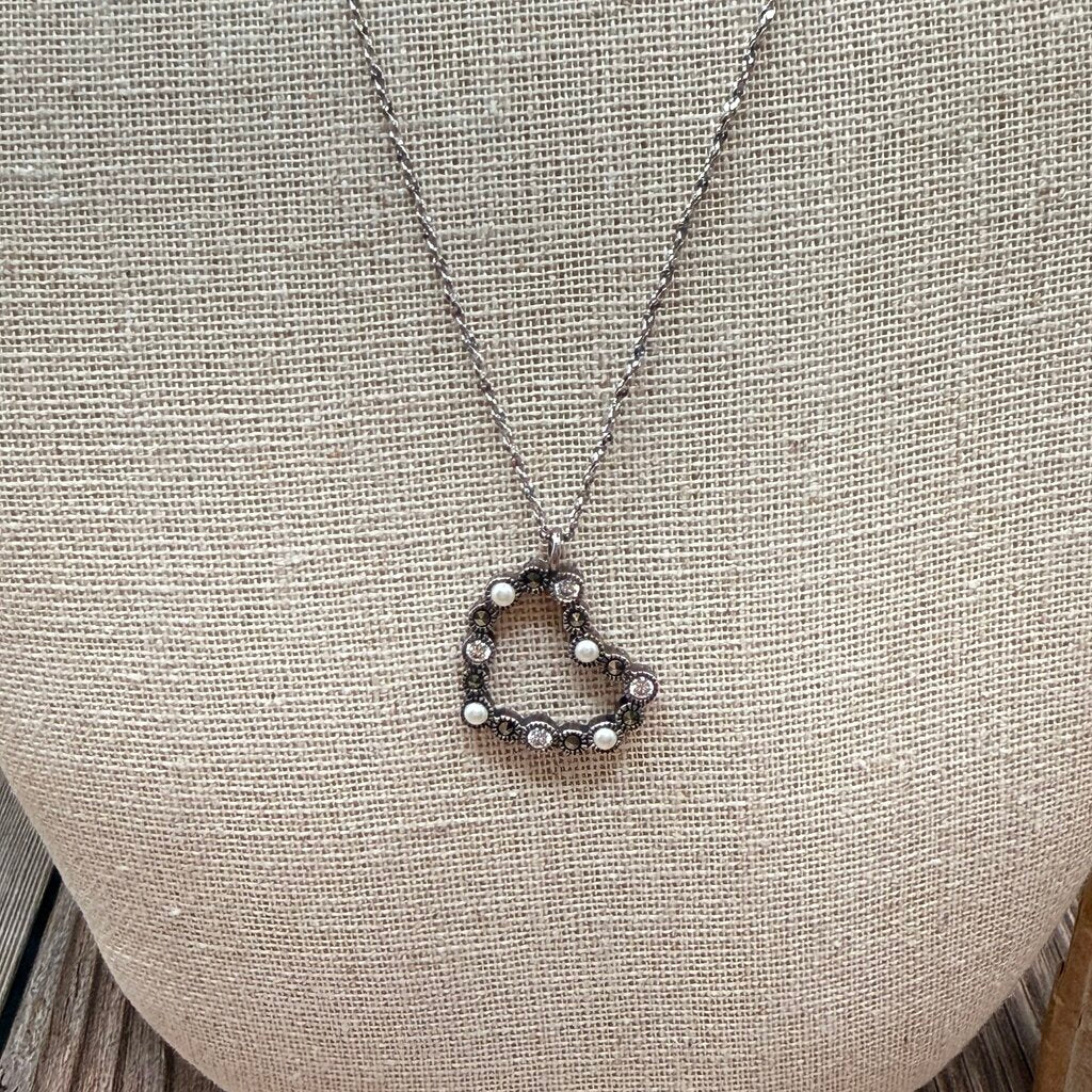 Sterling Heart Necklace