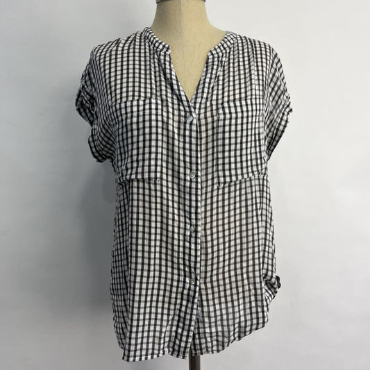 Rails Sleeveless Checked Shirt