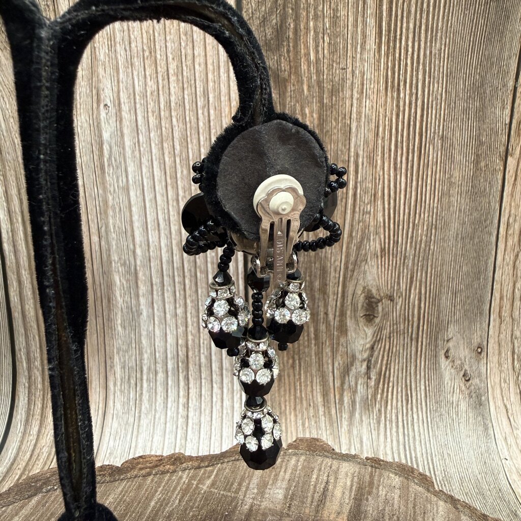 Vintage Lois Ann Flower Earrings