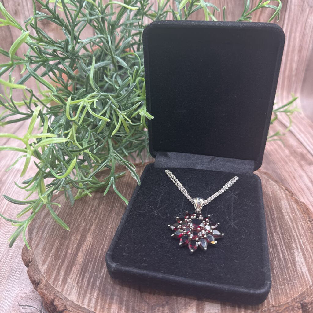 Sunburst Gem Necklace