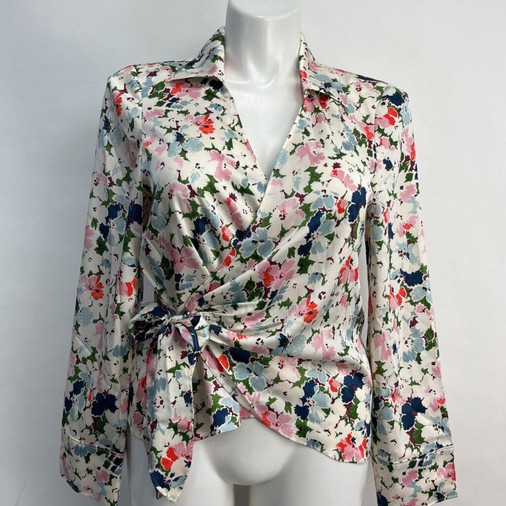 Cinq a' sept L/s Floral Shirt