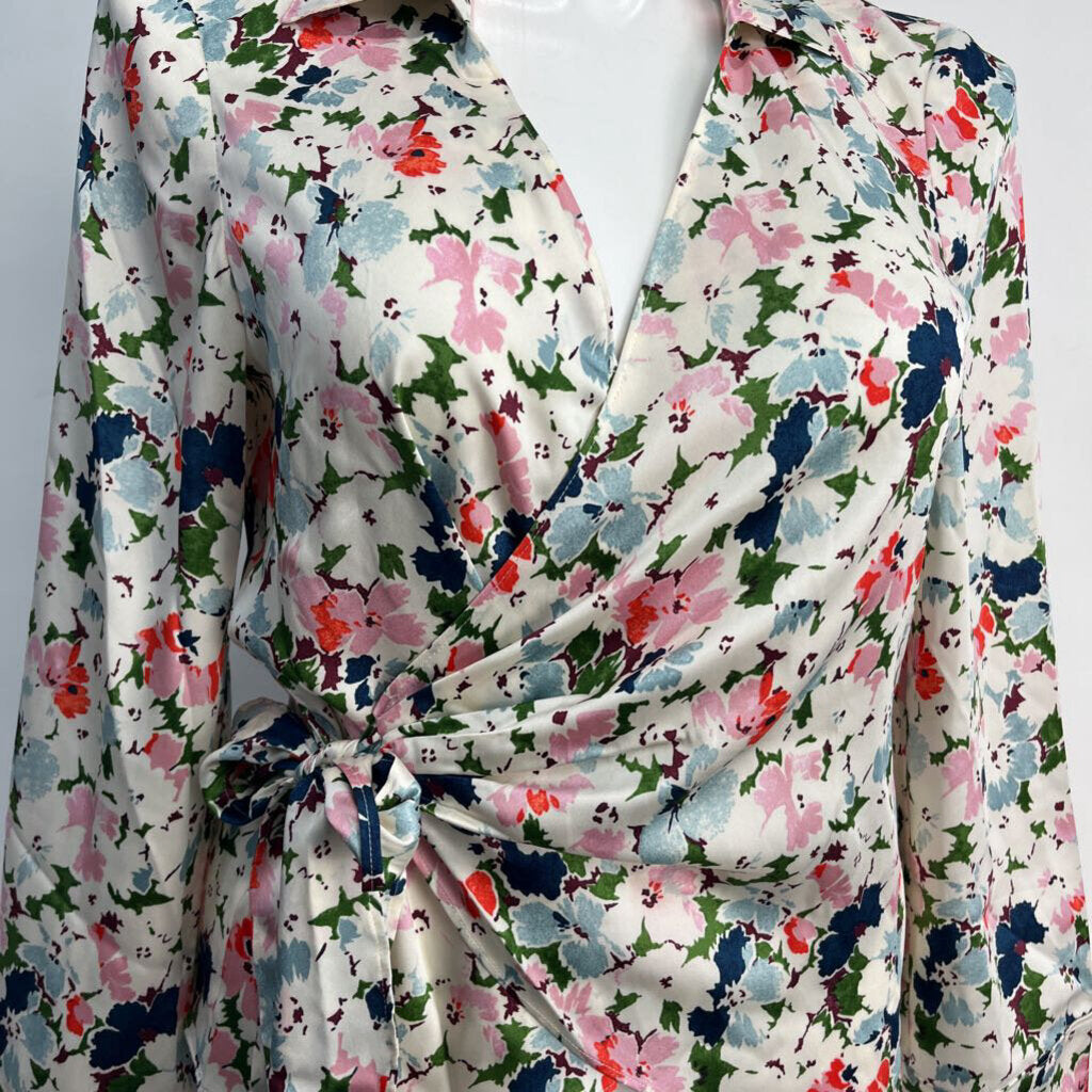 Cinq a' sept L/s Floral Shirt
