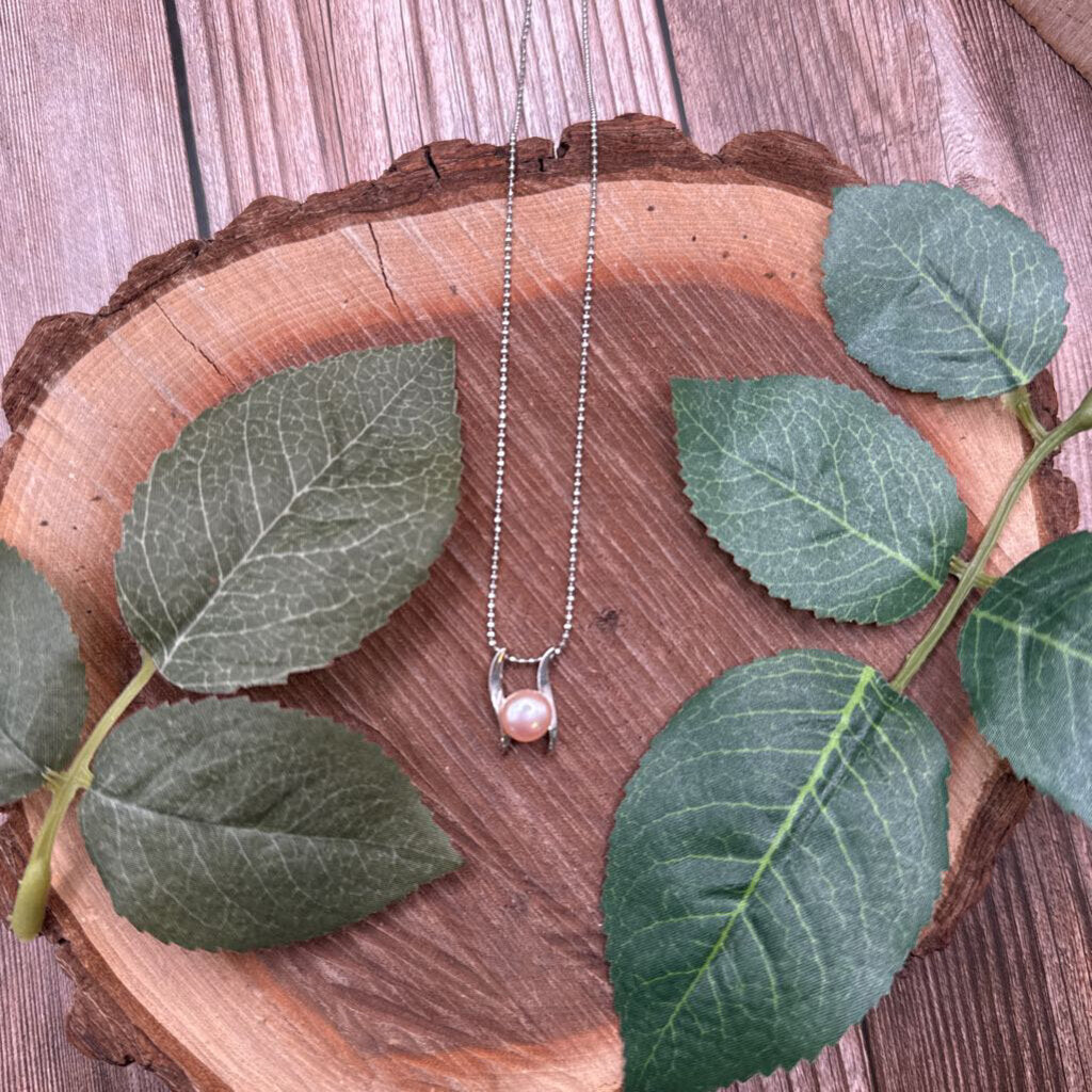 Ster Pearl Pndnt Ncklc