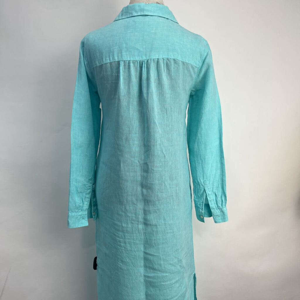 Talbots 3/4 Slv Linen Dress