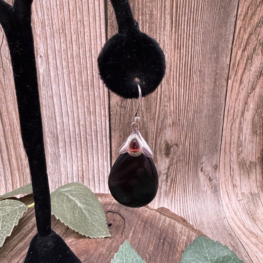 Teardrop Gem Earrings
