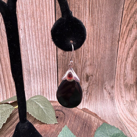 Teardrop Gem Earrings