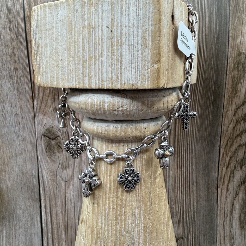 Brighton Cross Charms Bracelet