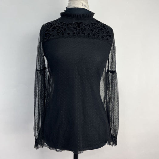 Deby Debo L/s Lace Blouse