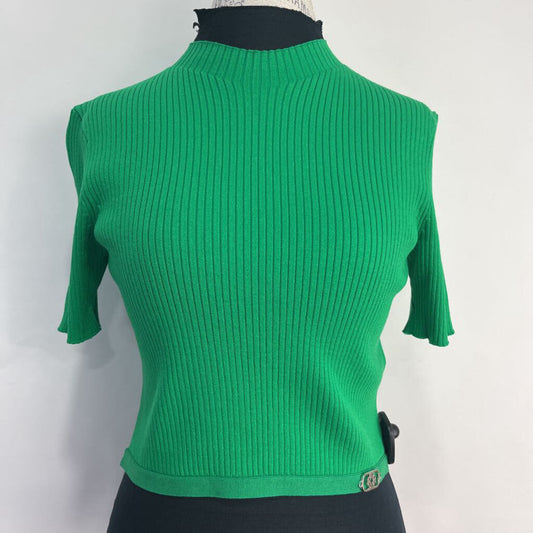 Maje S/s Crop Sweater