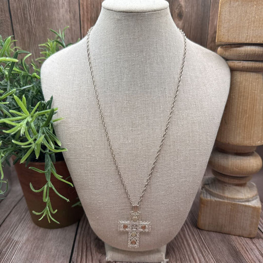 Black Hills Gold Cross Necklace