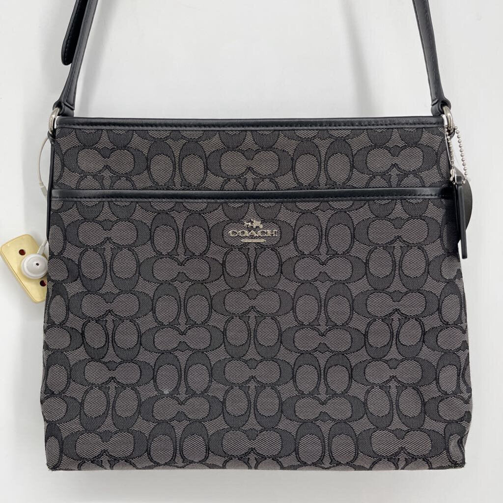 Coach Signature File Crossbody