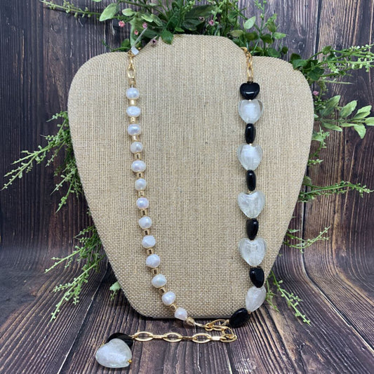 Anthropologie Hearts Necklace