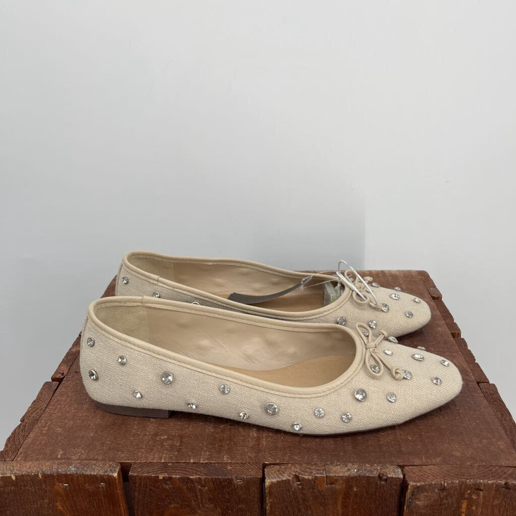 Schutz Linen Flats
