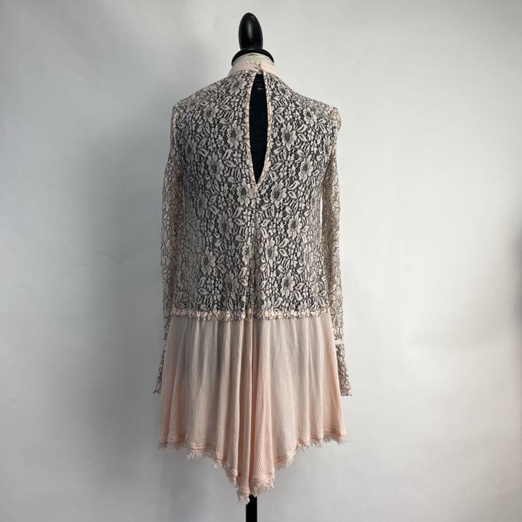 Free People L/s Lace Shirt