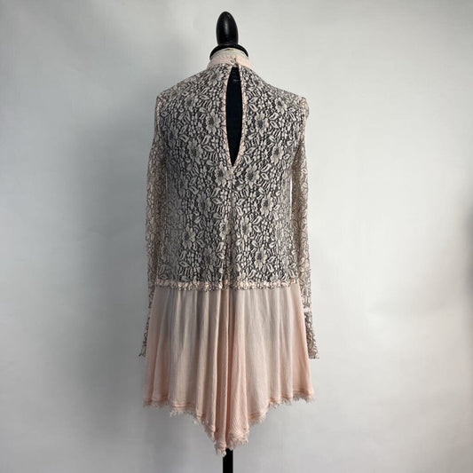 Free People L/s Lace Shirt