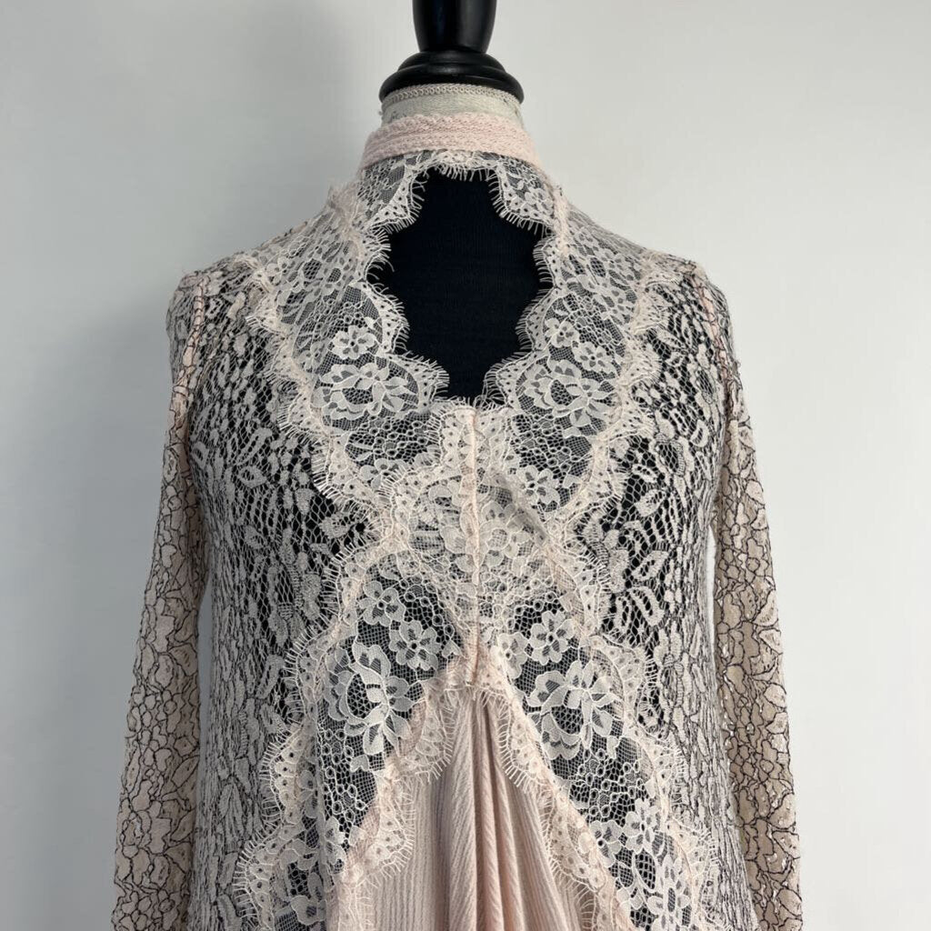 Free People L/s Lace Shirt