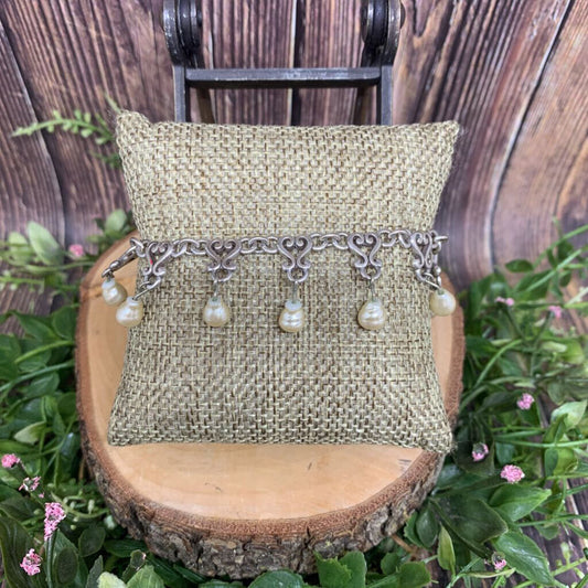 Brighton Heart Pearl Bracelet