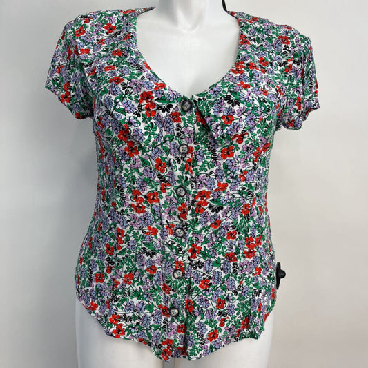Maeve S/s Floral Shirt