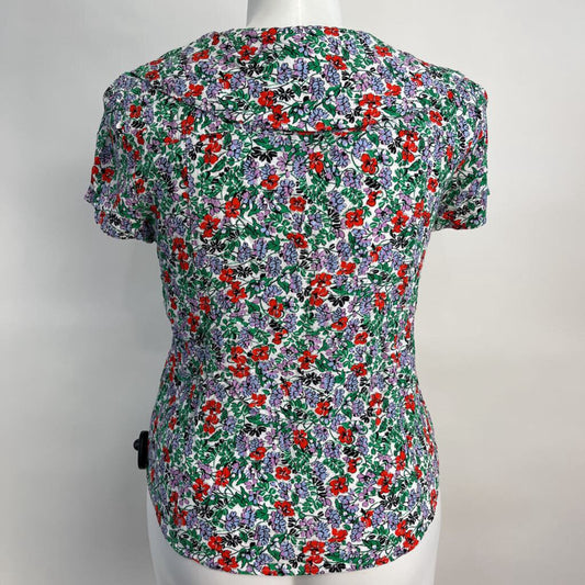 Maeve S/s Floral Shirt