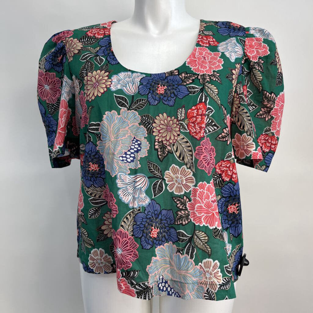 Evereve s/s Floral Shirt