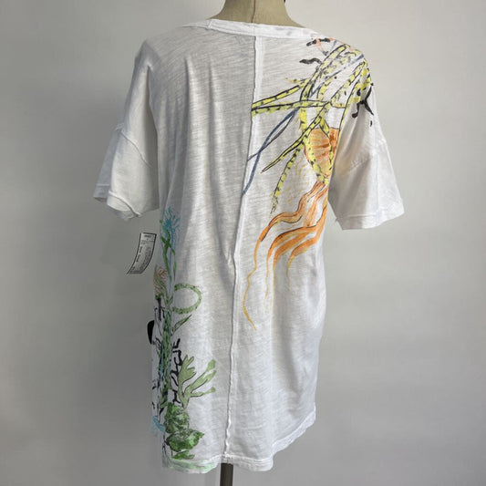 Pilcro S/s Floral Tee
