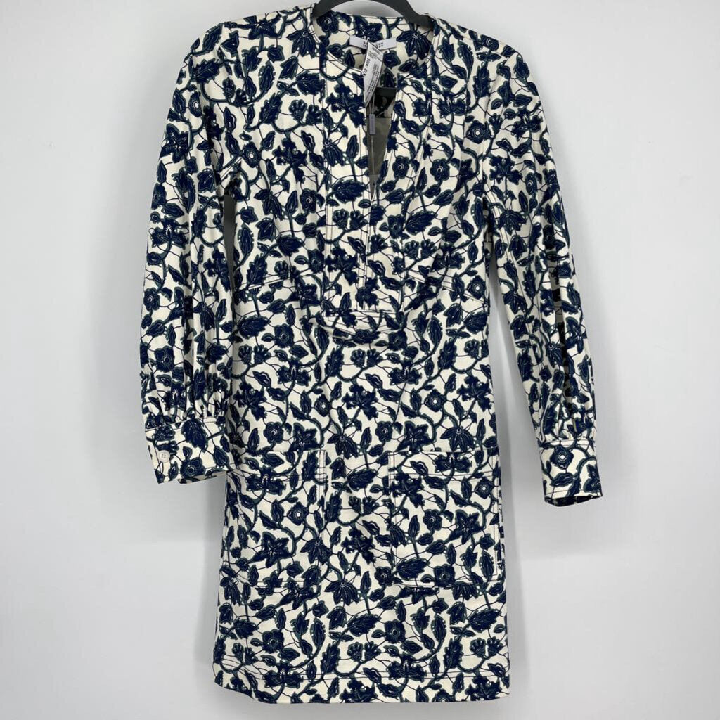 Derek Lam L/s Floral Dress