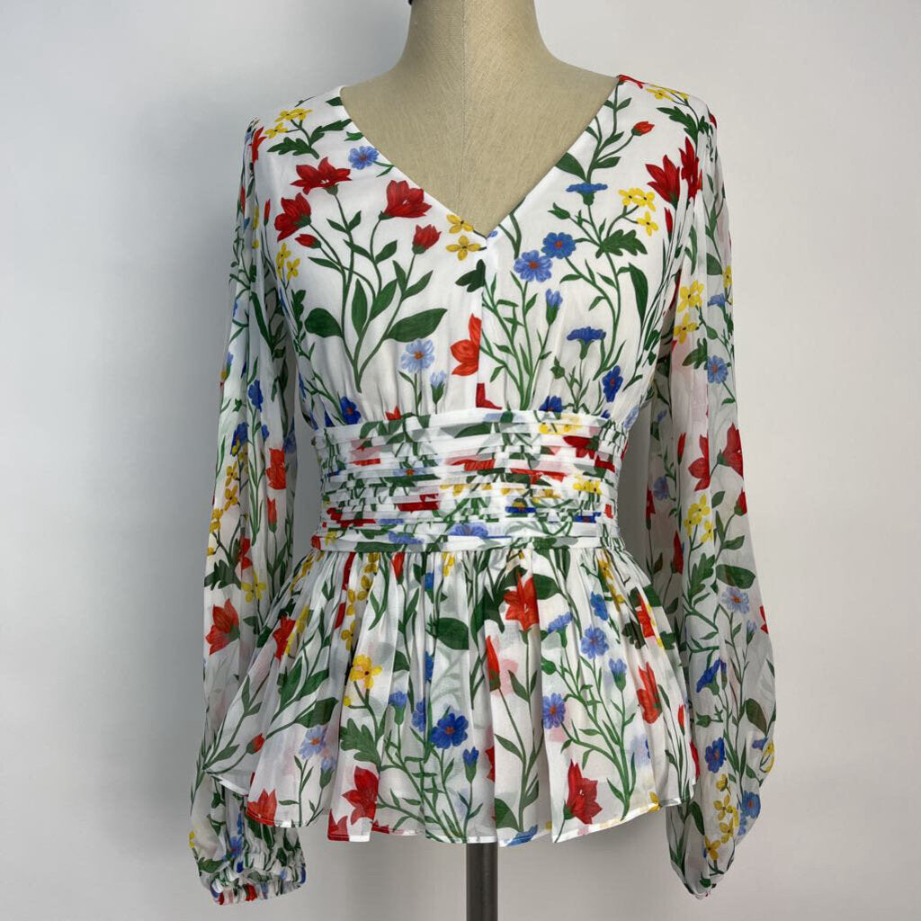 Rebecca Taylor L/s Floral Shirt