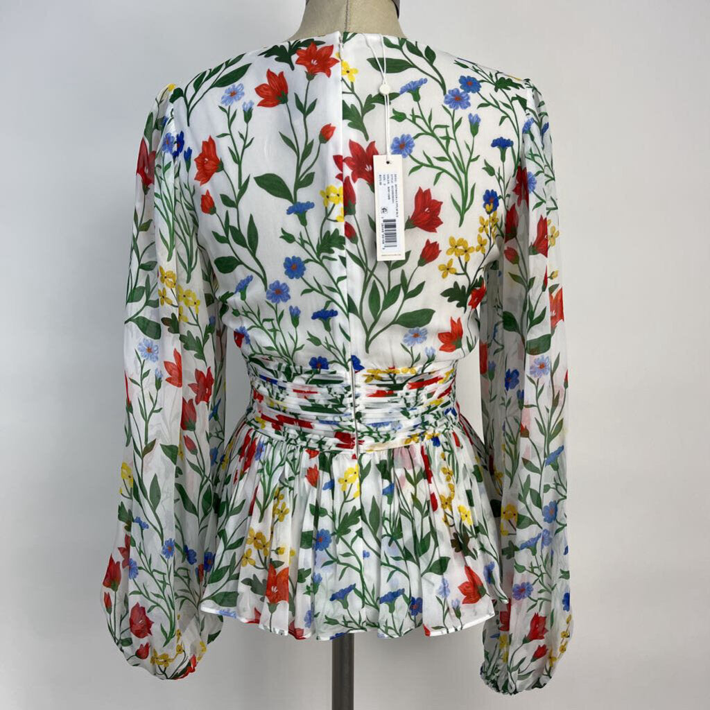 Rebecca Taylor L/s Floral Shirt