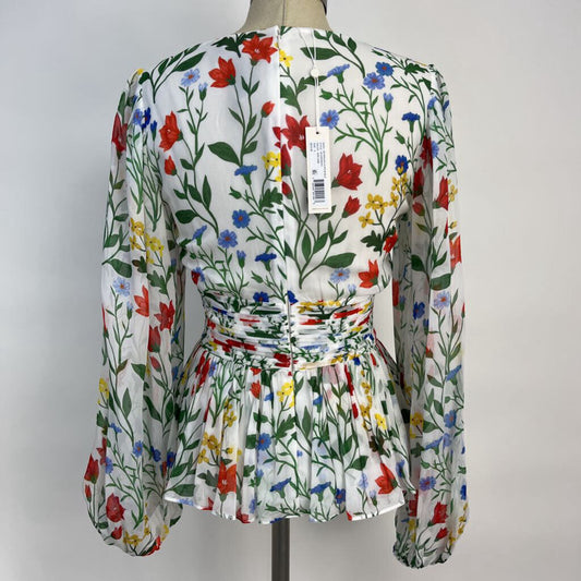 Rebecca Taylor L/s Floral Shirt