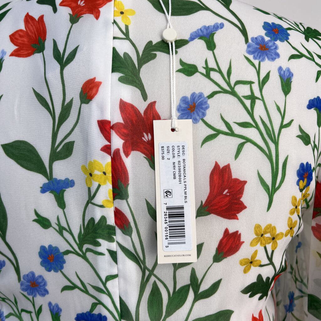 Rebecca Taylor L/s Floral Shirt