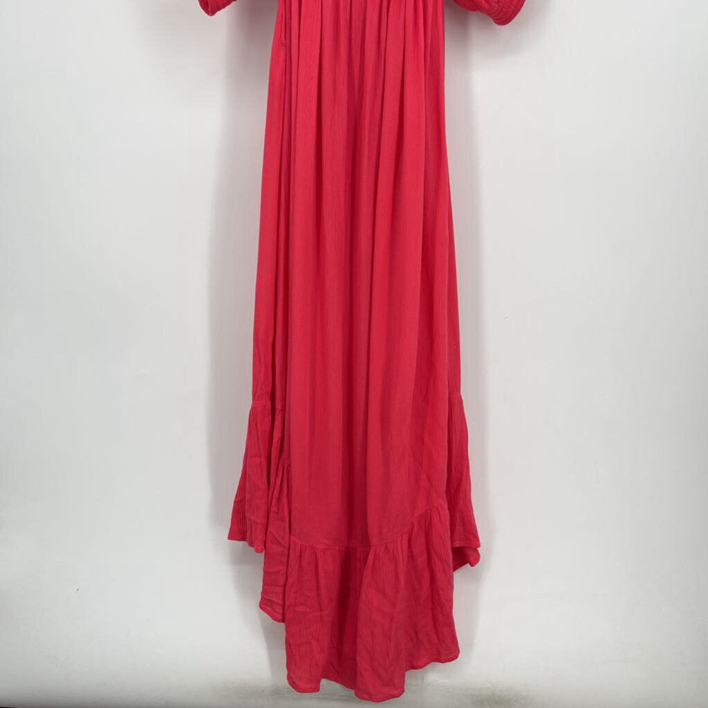 FP L/s Gauze Maxi Dress