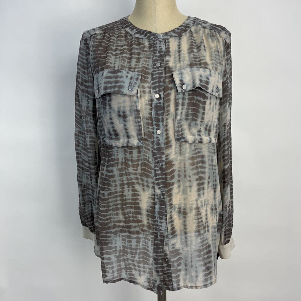 Mint Velvet Sheer Silk Shirt