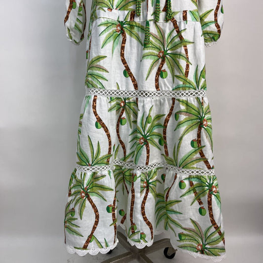 Farm Rio L/s Linen Dress