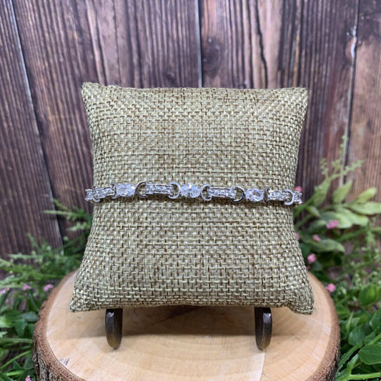 Sterling CZ Tennis Bracelet