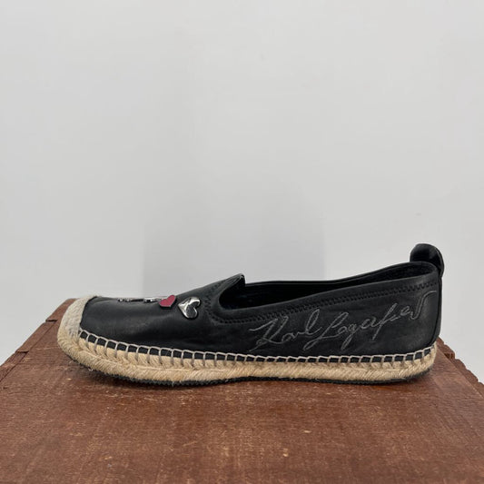 Karl Lagerfeld Espadrille Flats