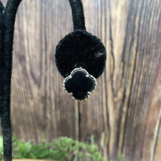 Sterling Clover Earrings