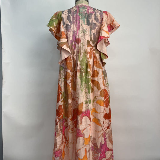 Maeve S/s Floral Maxi Dress