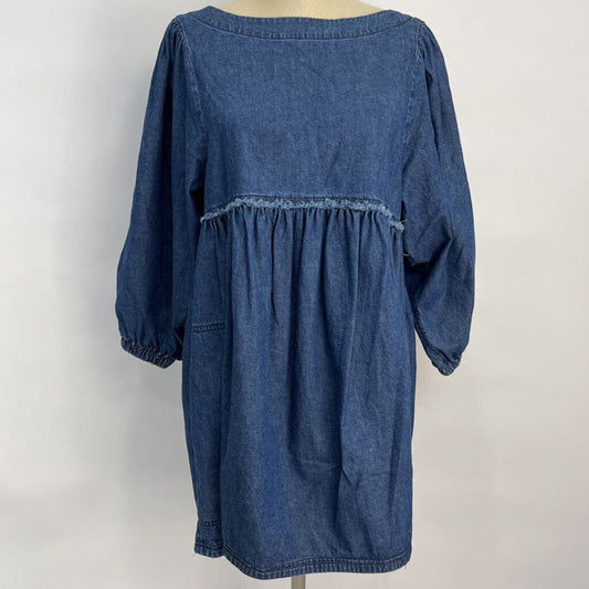 Free People L/s Denim Dress