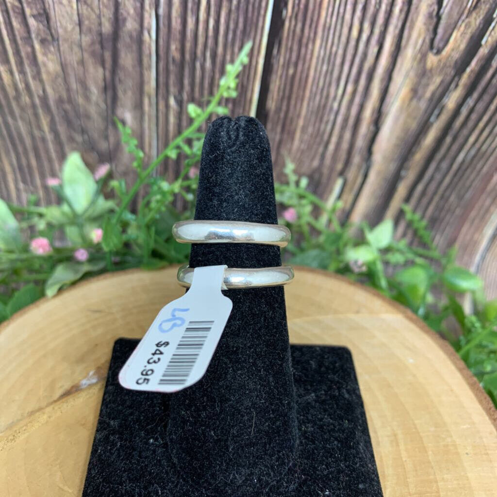 Uno de 50 Sterling Ring