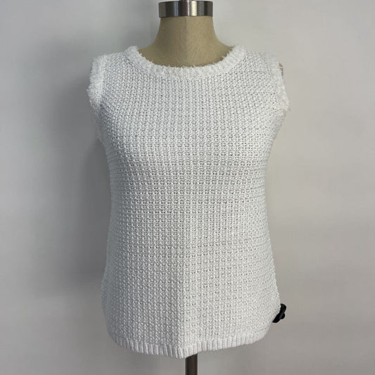 Ann Taylor Tweed Sleeveless Shirt