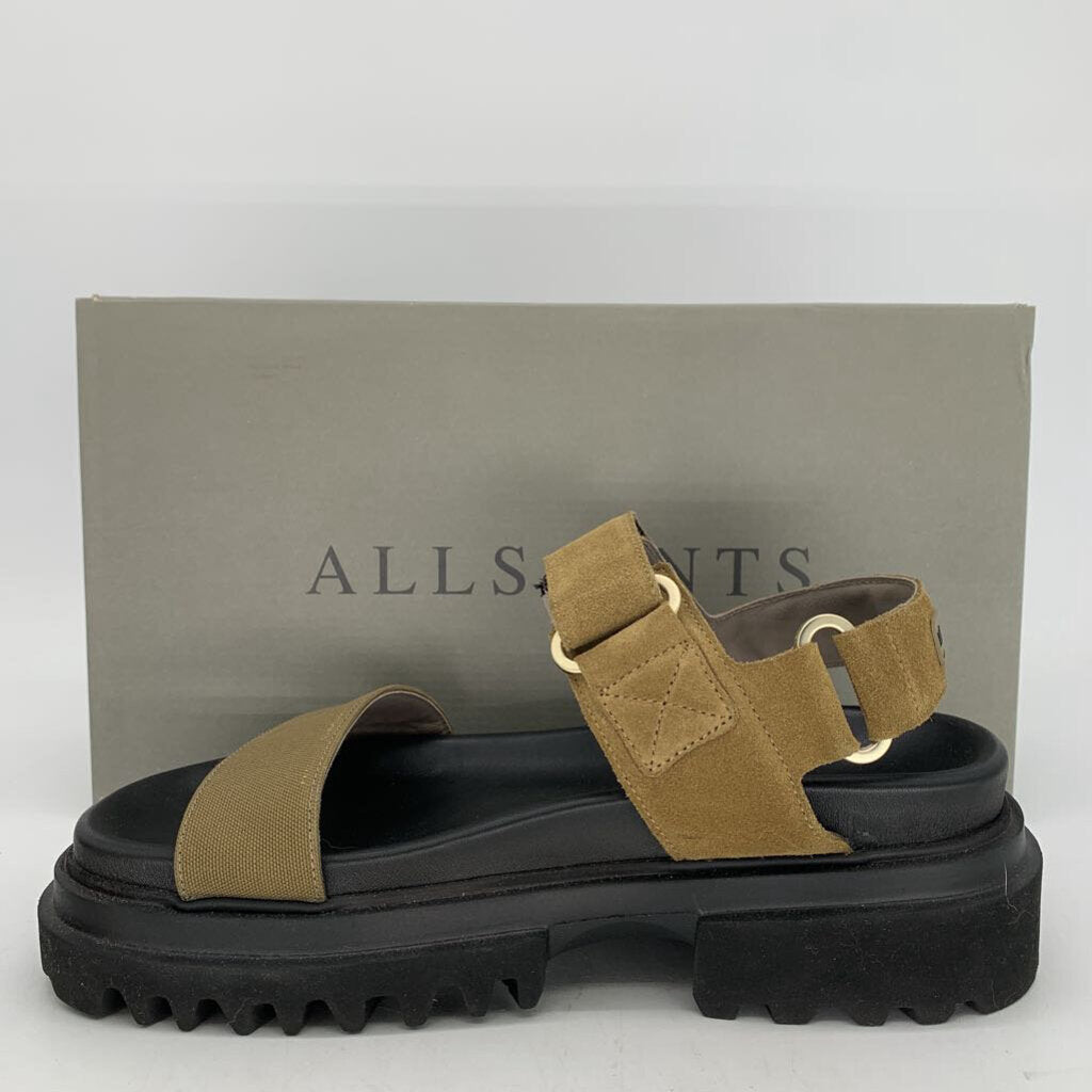 All Saints Suede Sandals