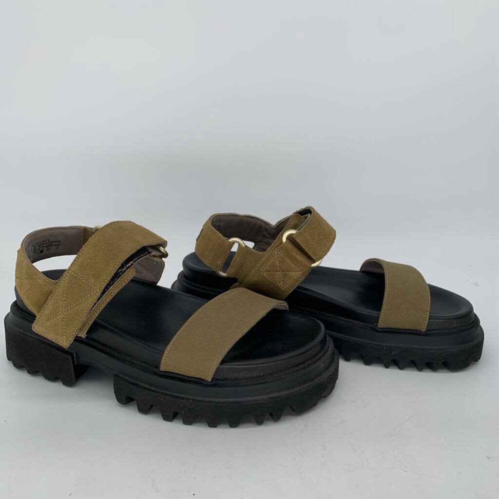 All Saints Suede Sandals