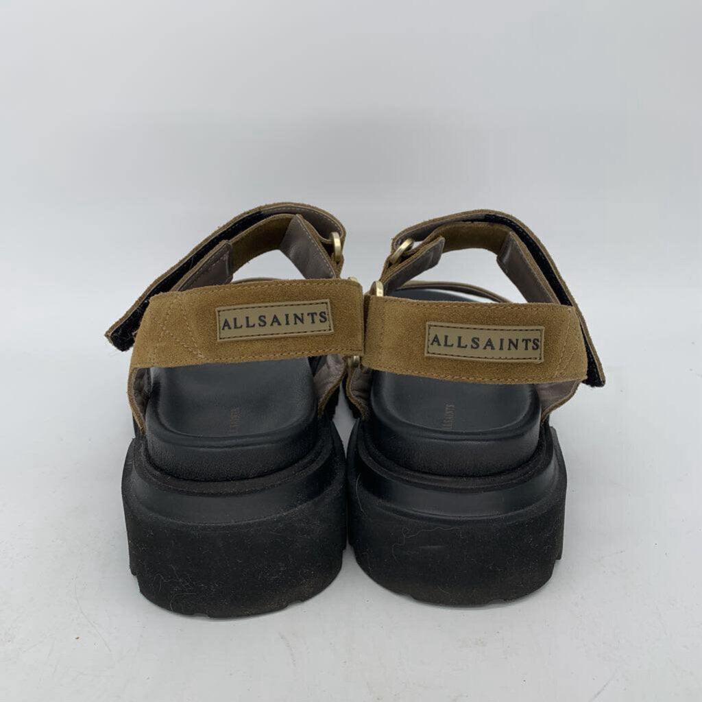All Saints Suede Sandals