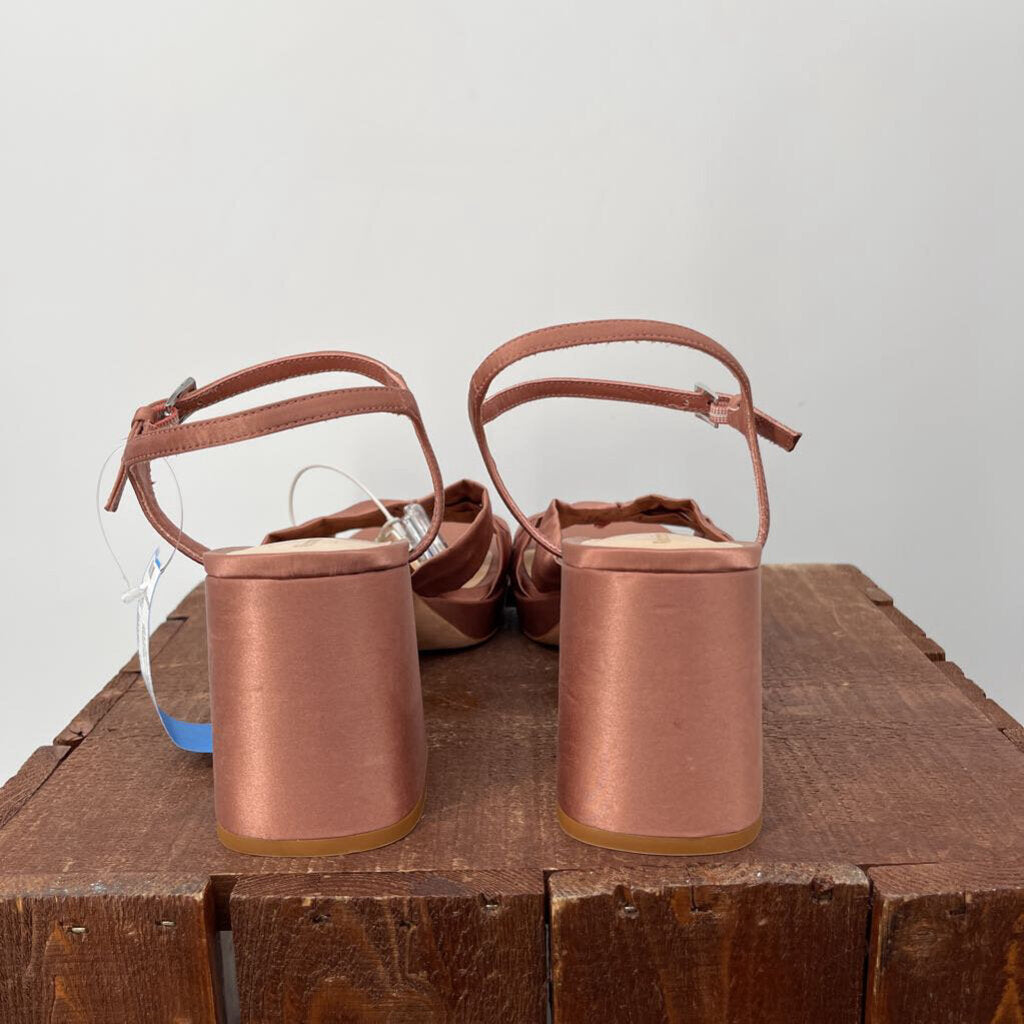 Reformation Satin Heeled Sandal