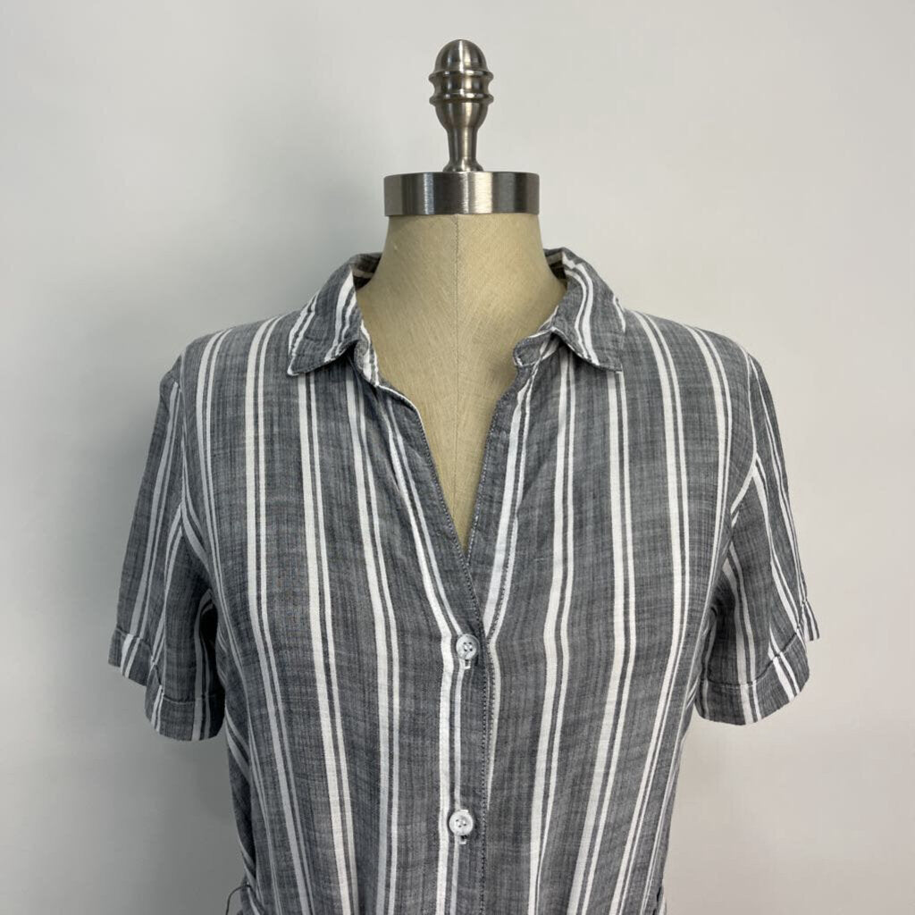 Cloth & Stone S/s Striped Dress