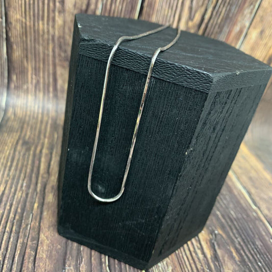 14k White Gold Chain Necklace