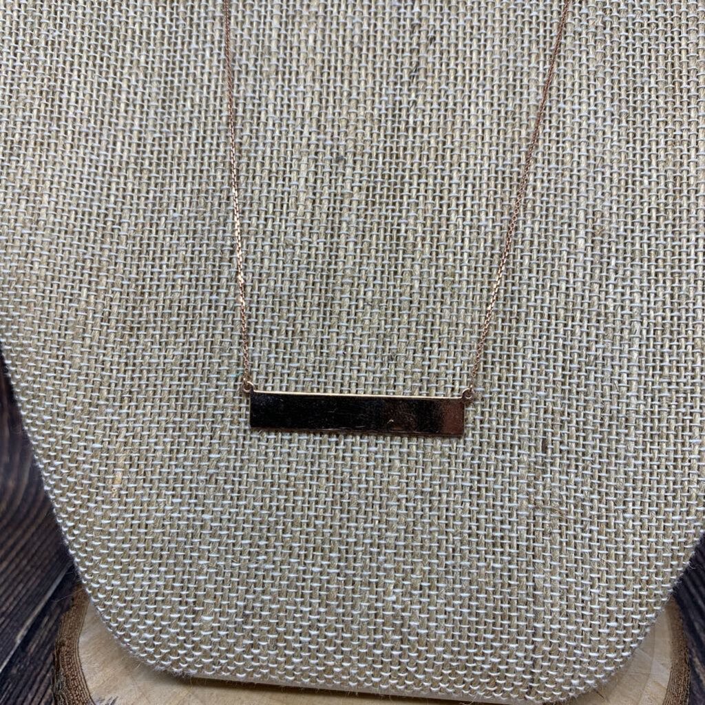 14k Rose Gold Necklace