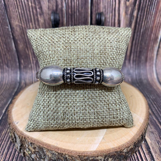 Sterling Bali Style Cuff
