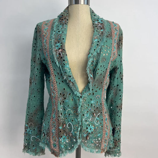 Pazuki eyelet Jacket
