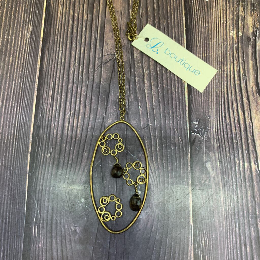 Marcia Moran Quartz Necklace
